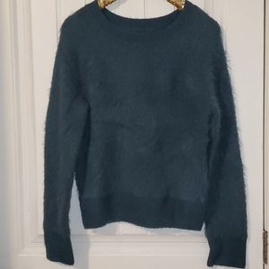 Teal Lou & Grey sweater.